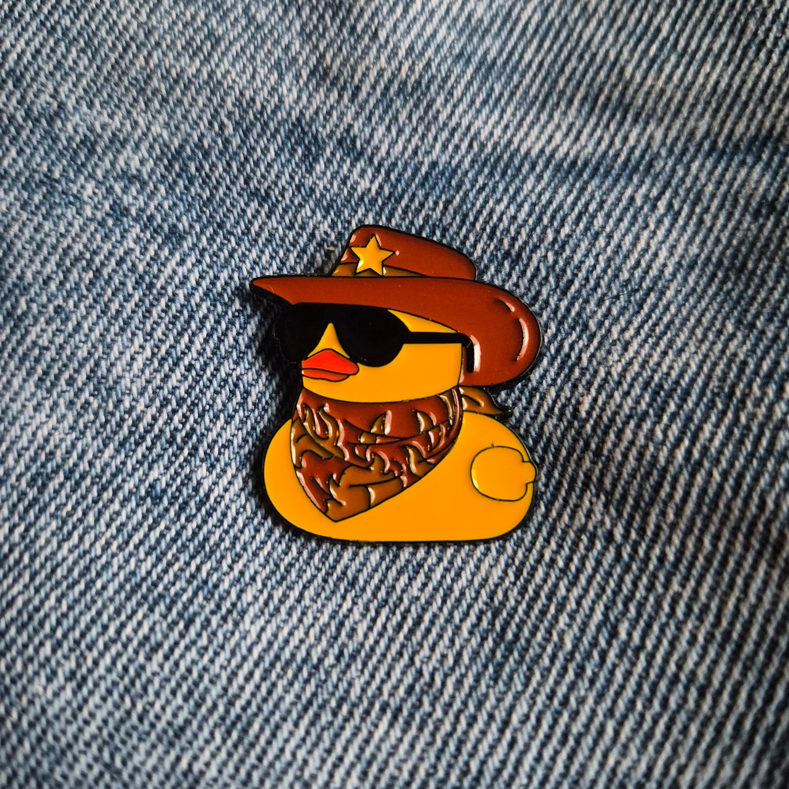 Pin Patito Vaquero